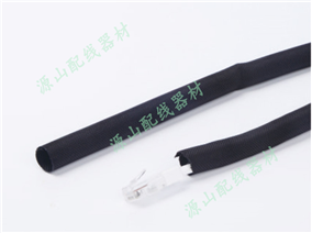 自卷式编织套管