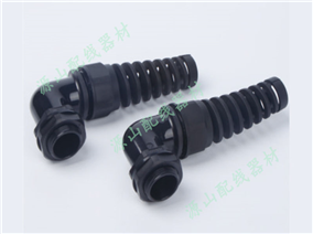 90°耐扭尼龙电缆接头